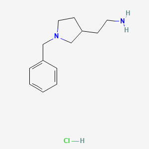 2-(1-Benzylpyrrolidin-3-yl)ethanamine hydrochloride