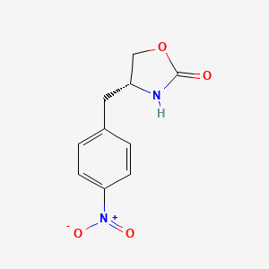 2-Oxazolidinone, 4-[(4-nitrophenyl)methyl]-, (R)-