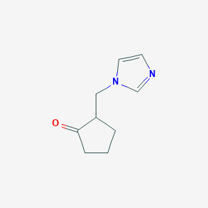 2-(1H-imidazol-1-ylmethyl)cyclopentanone