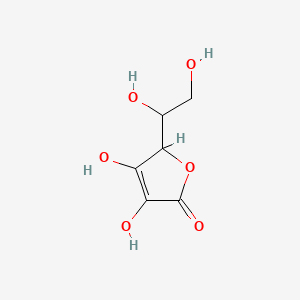 B1505753 D-erythro-Hex-2-enonic acid, gamma-lactone CAS No. 62624-30-0