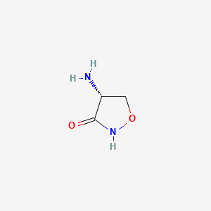 molecular formula C3H6N2O2 B1669520 D-cycloserine CAS No. 68-41-7