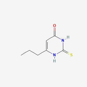 molecular formula C7H10N2OS B1679721 Propylthiouracil CAS No. 51-52-5