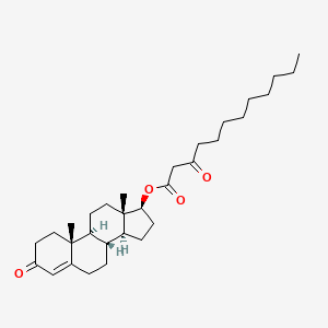 Testosterone ketolaurate