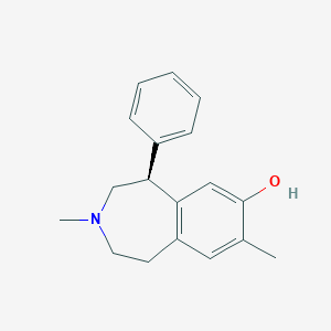 (5S)-3,8-dimethyl-5-phenyl-1,2,4,5-tetrahydro-3-benzazepin-7-ol