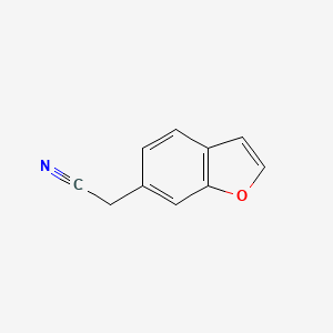 6-Benzofuranacetonitrile