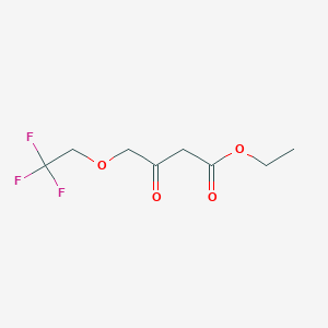 Ethyl 4-(2,2,2-trifluoroethyl)oxy-3-oxobutanoate