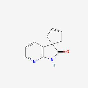 spiro[cyclopent-3-ene-1,3'-pyrrolo[2,3-b]pyridin]-2'(1'H)-one