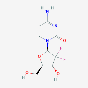 molecular formula C9H12ClF2N3O4 B000846 Gemcitabine CAS No. 95058-81-4