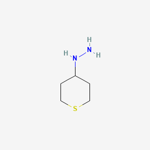 1-(Tetrahydro-2H-thiopyran-4-YL)hydrazine