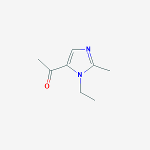 1-Ethyl-2-methyl-5-acetylimidazole