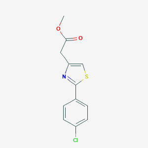 Methyl 2-(2-(4-chlorophenyl)thiazol-4-yl)acetate